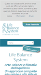 Mobile Screenshot of lifebalancesystem.com